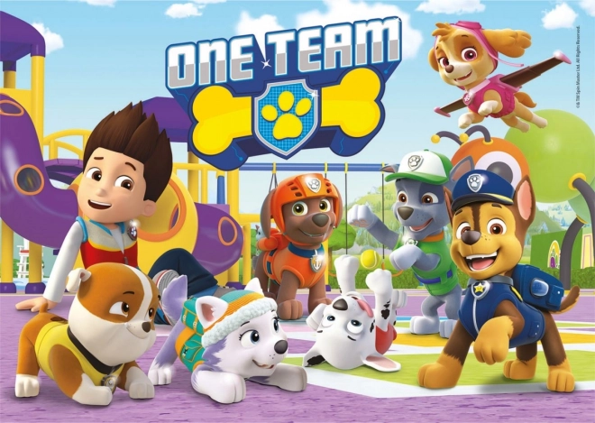 Paw Patrol Team Puzzle Set