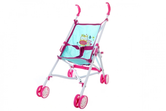 Foldable Metal Stroller with Owls