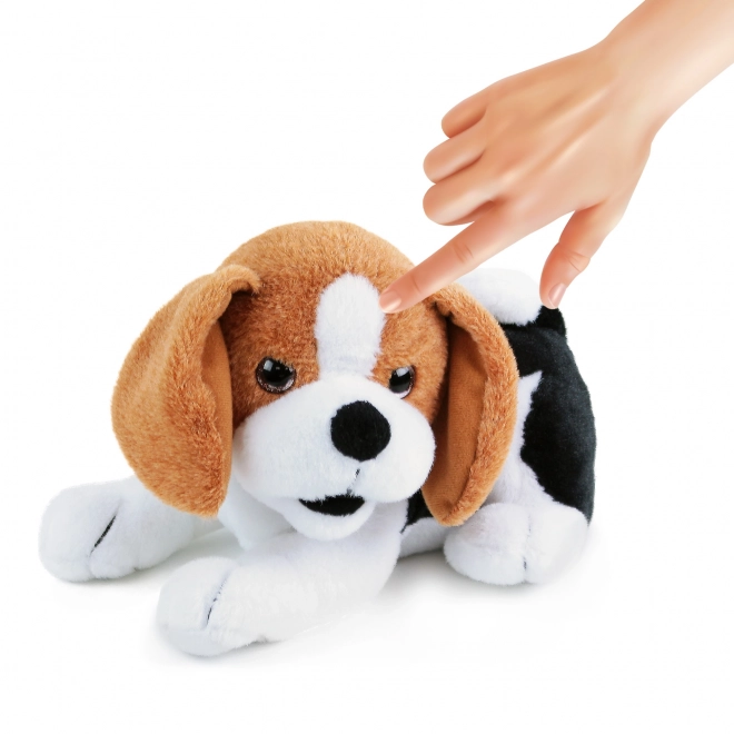 Interactive Plush Dog Bobík Eco-Friendly