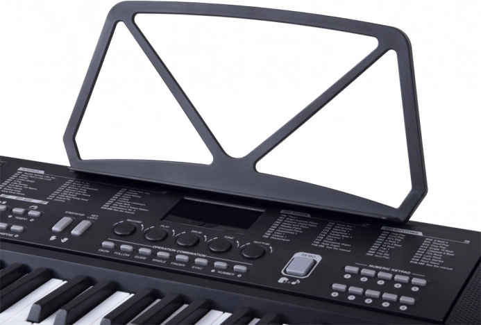Clear control panel and LCD display