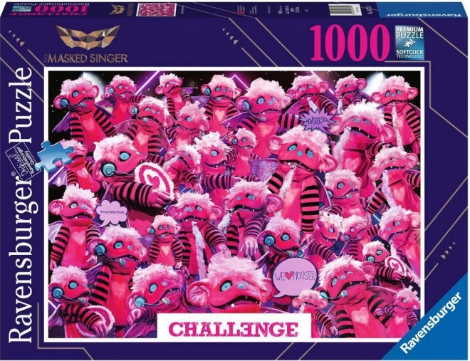 Ravensburger Puzzle Challenge: The Masked Singer Monster 1000 Pieces