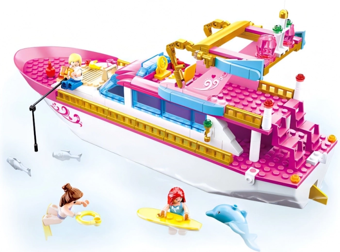 Razkošna jahta polna detajlov