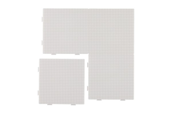 Pegboard For Ironing Beads - Interlocking Square 4pcs