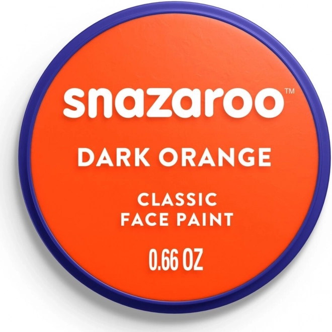 Snazaroo gezichtverf donker oranje 18ml