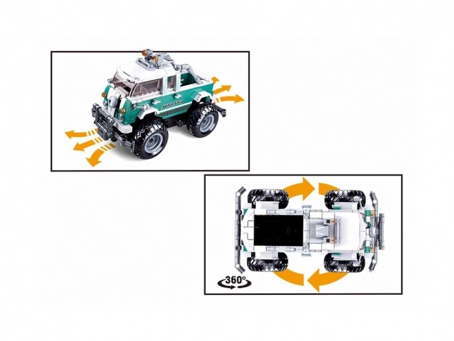 Sluban RC Monster SUV Construction Set