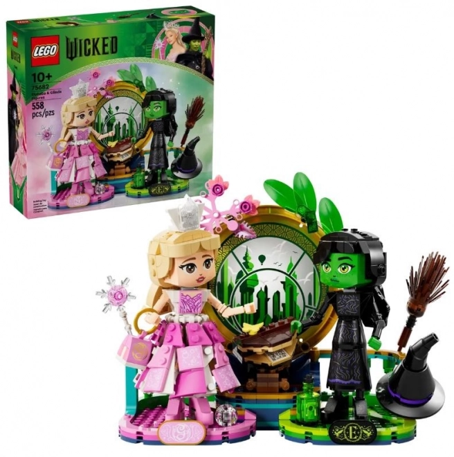 LEGO Wicked Elphaba and Glinda Figurines