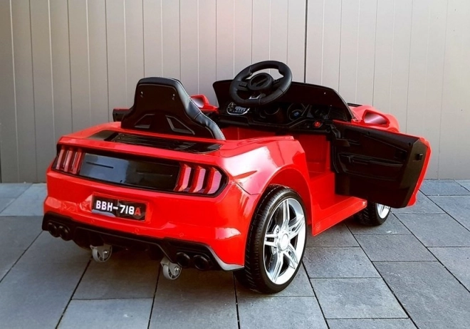 Red Electric Ride-On Car for Kids