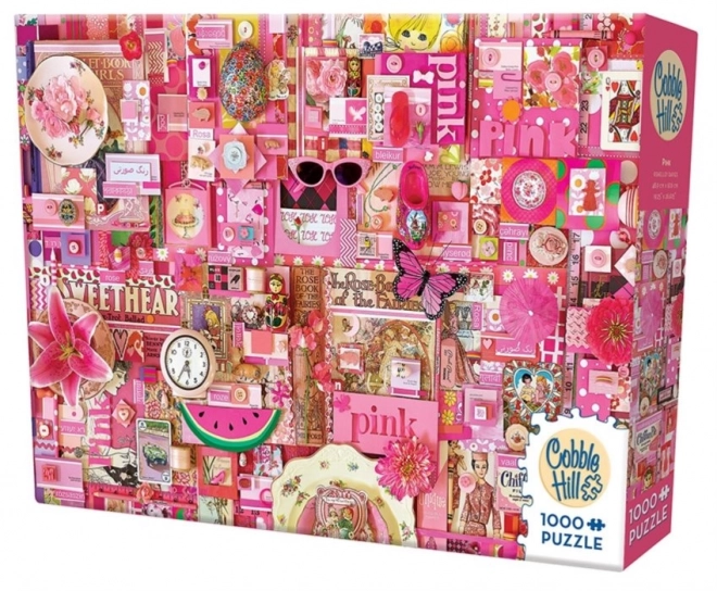 Cobble Hill Rainbow Pink Puzzle 1000 Pieces