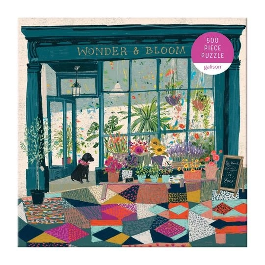 Galison Puzzle Miracles and Blooms 500 Pieces