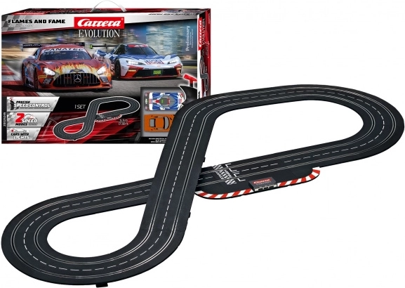 Carrera Evolution racebaan Flames and Fame 5,3 m