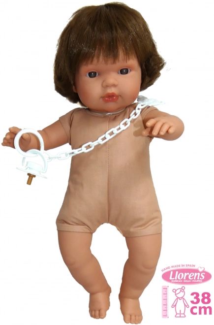 Llorens Lola Lifelike Doll with Sounds and Soft Body - 38 cm