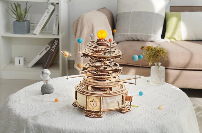 Rokr 3D Wooden Puzzle Solar System Orrery