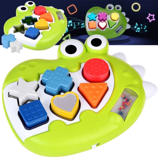 Dinosaur Shape Sorter with Sound and Light