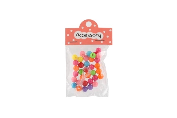 Colorful Plastic Beads with String