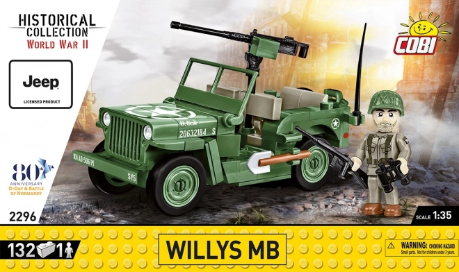 Cobi Willys MB Jeep D-Day 80th Anniversary Edition