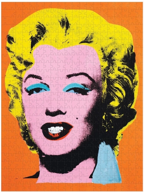 Double-Sided Puzzle Andy Warhol Marilyn