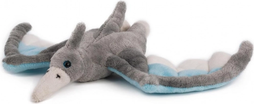 plush pterosaur 29 × 18 cm grey