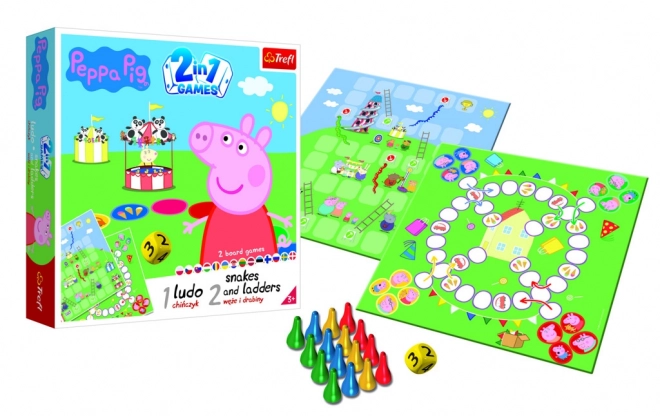 Peppa Pig Ludo and Snakes & Ladders Game