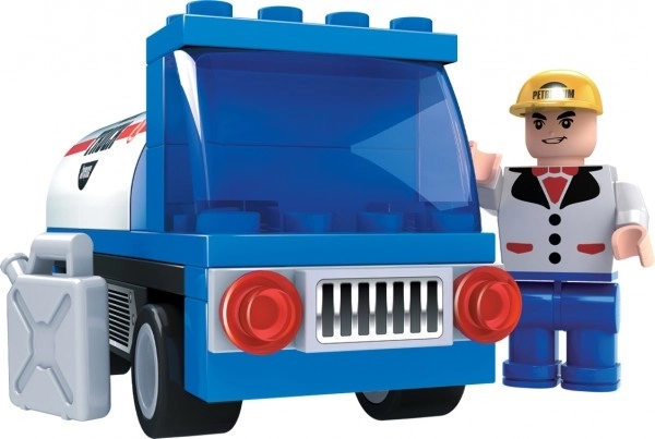 Dromader Toy Tanker Truck Building Set