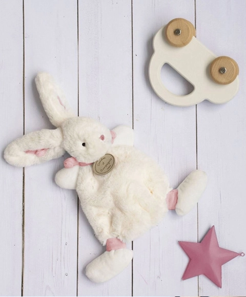 Doudou Gift Set - Plush Pink Bunny