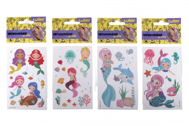 Mermaid Tattoo Stickers