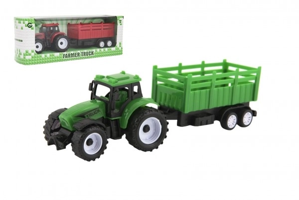 Toy Tractor with Trailer