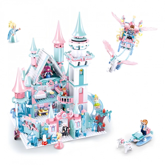 Winter Fairy Ice Castle Construction Set