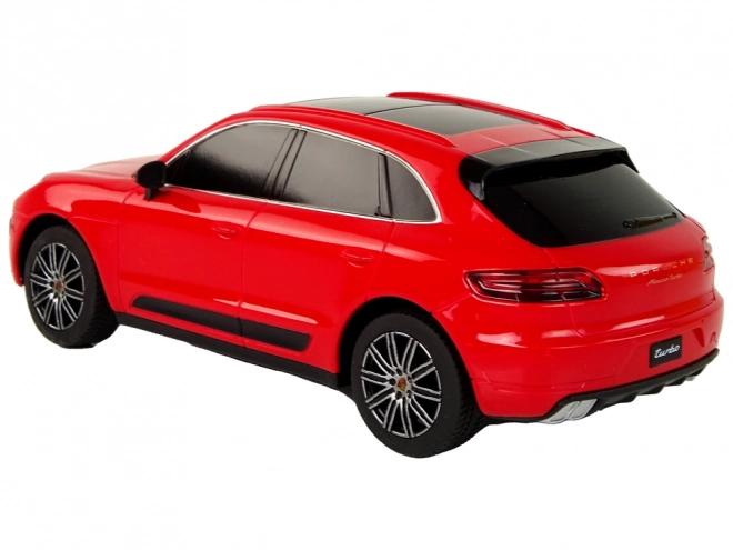 Auto R/C Porsche Macan Turbo 1:24 Rastar – Rot