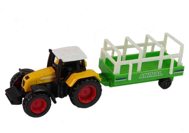 Farm Tractor and Horse Set