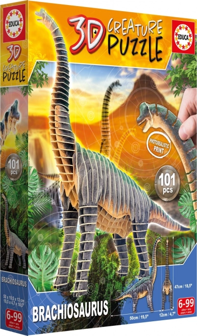 Educa 3D Puzzle Brachiosaurus