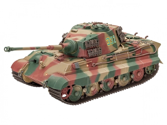 Model of German Heavy Tank Tiger II Henschel Turret