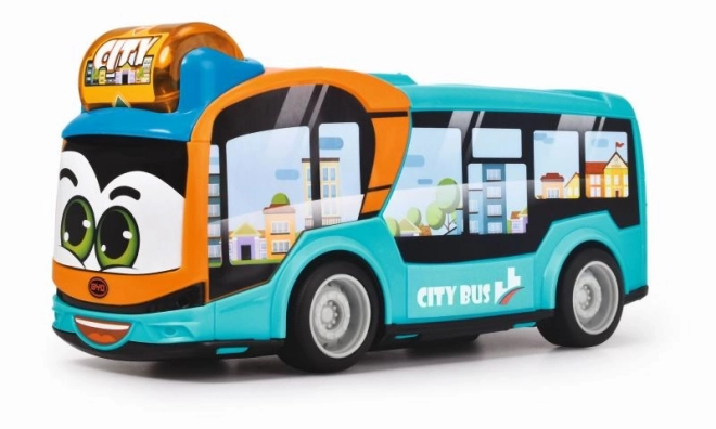 City Bus Toy with Rattle and Opening Doors