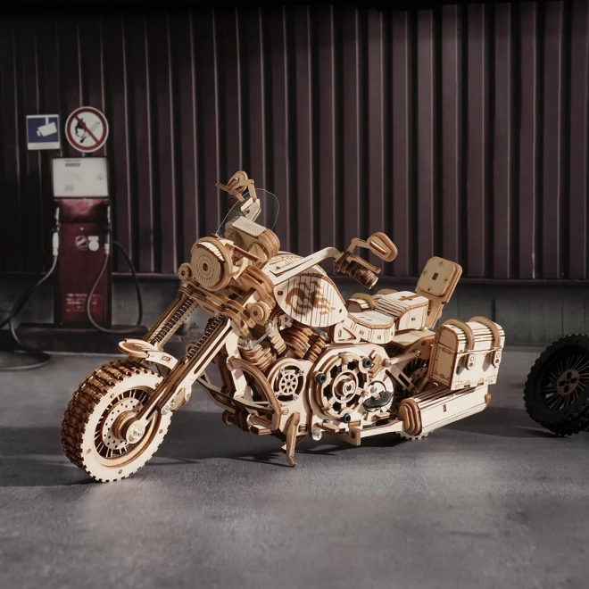 Robotime Rokr 3D Wooden Puzzle Cruiser Motorcycle