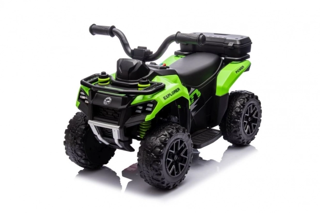 Quad per bambini a batteria verde
