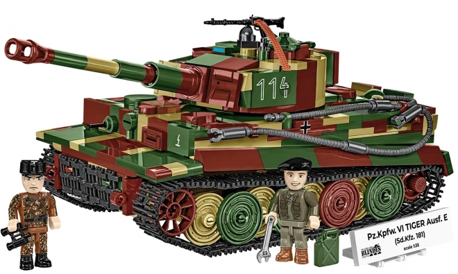 Tiger I Tank Building Blocks Set