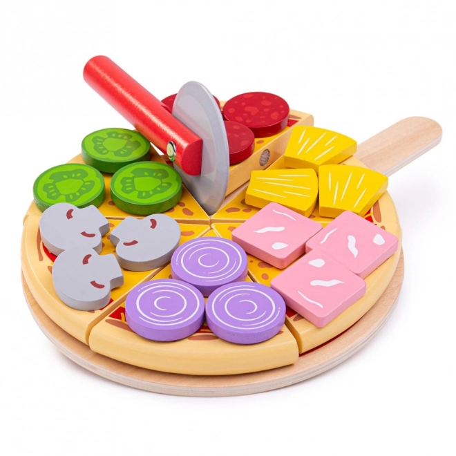 Wooden Pizza Cutting Set