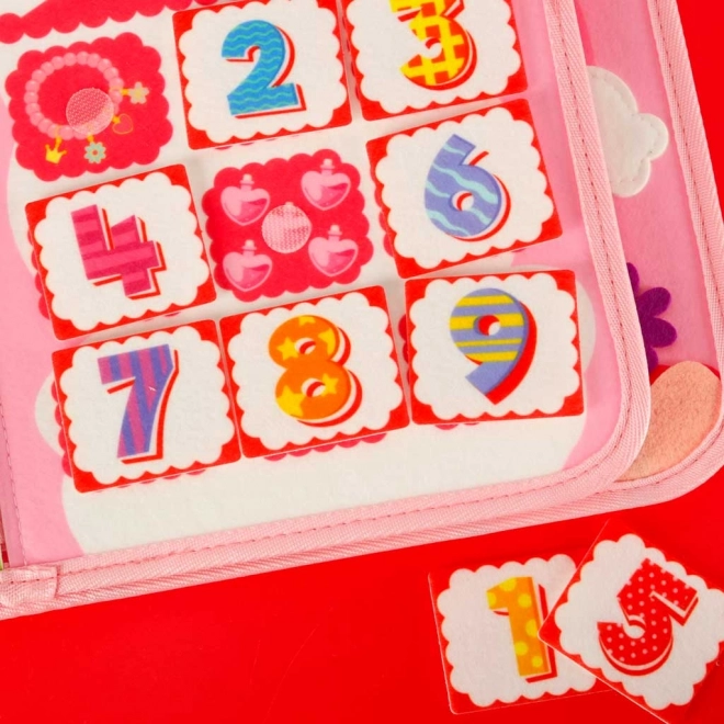 Pink Montessori Sensory Backpack