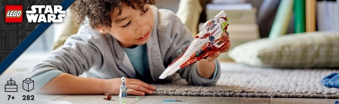 Konstrukcija LEGO Star Wars Obi-Wan Kenobi Jedi Zvjezdani lovac