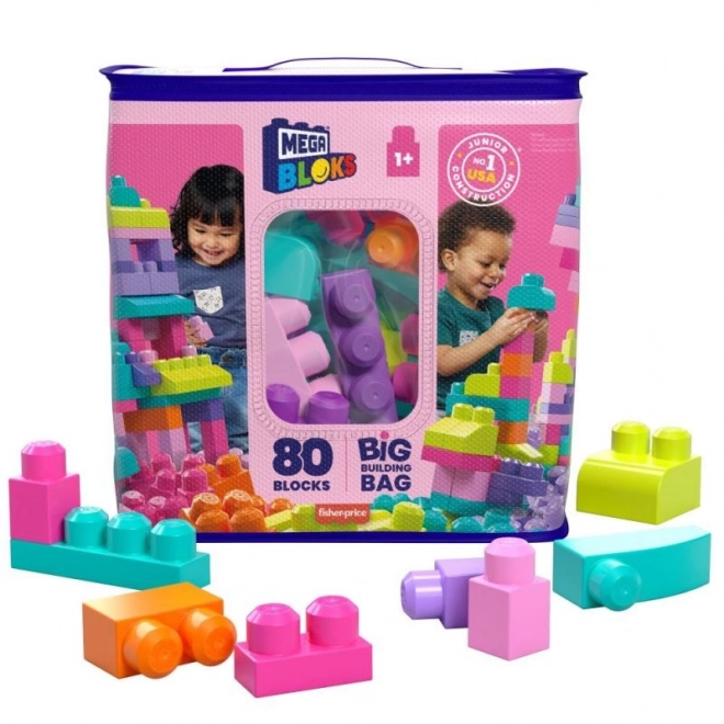 Mega Bloks Big Bag of Blocks - Pink