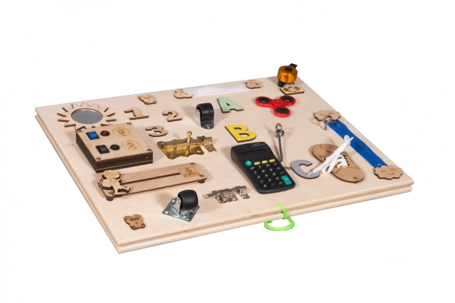 Wooden Sensory Activity Board