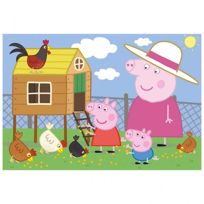 Dino Peppa Pig Puzzle 24 Pieces