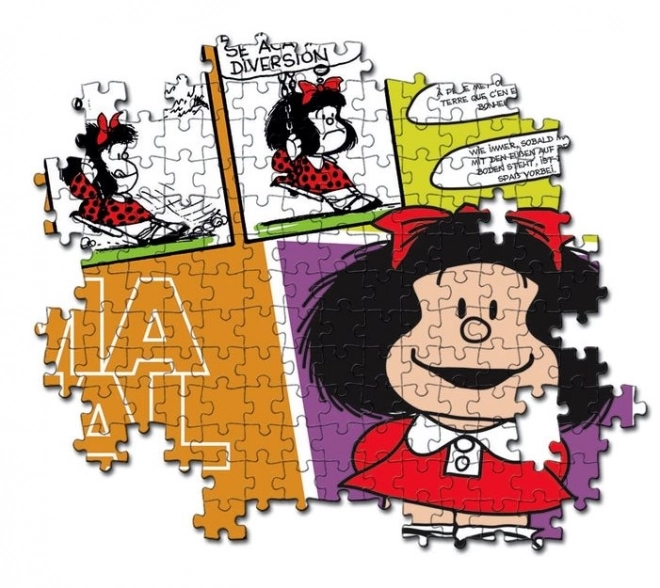 Clementoni Puzzle Mafalda on a Swing 500 Pieces