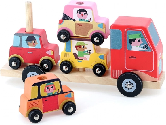 Vilac Stacking Game - City Cars by Ingela P. Arrhenius