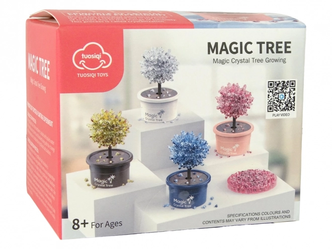 Magical Crystal Growing Tree Kit Pink