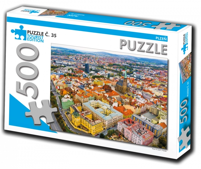 Tourist Edition Puzzle Plzeň 500 Pieces