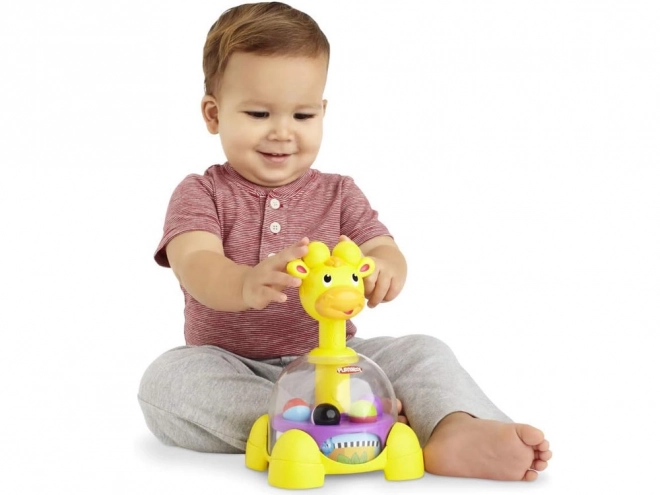 Playskool Giraffe Spinning Toy with Balls