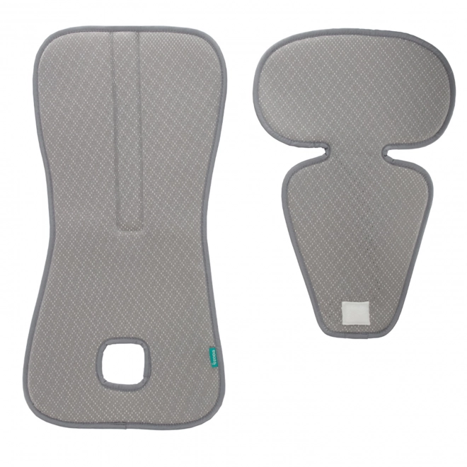 Breathable Car Seat Mat for Children - Foggy Grey