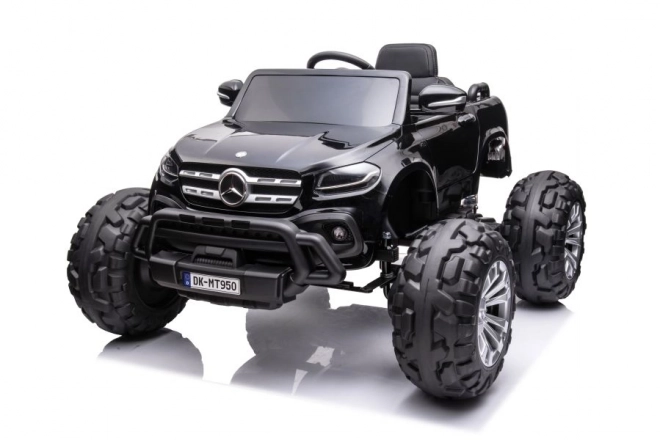 Battery-Powered Mercedes 4x4 Kids Car in Black