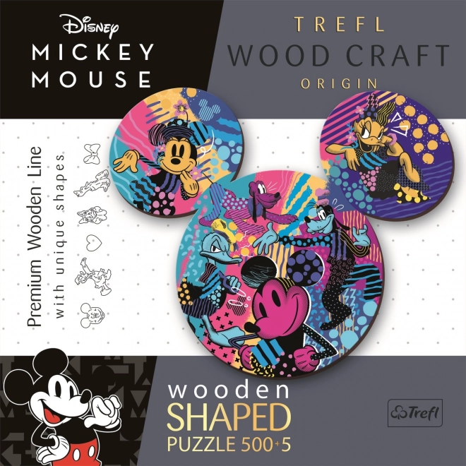 Trefl Wooden Puzzle Mickey Mouse