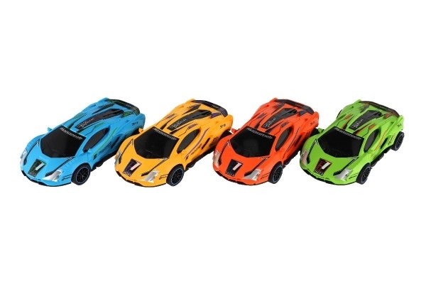 Plastic Drift Racing Car 16cm with Pull Back Action